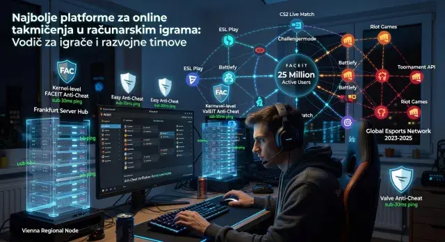Najbolje platforme za online takmičenja u računarskim igrama: Vodič za igrače i razvojne timove